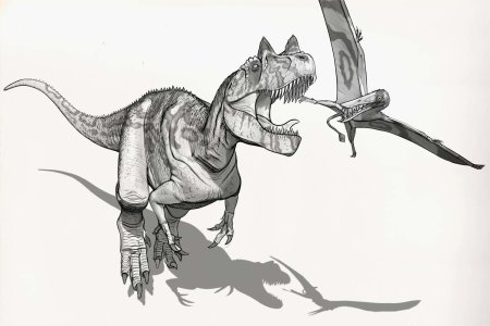 Карнотавр палеоарт