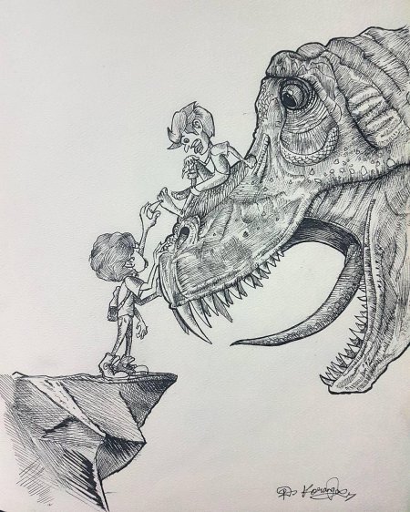 Динозавр рисунки