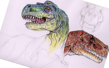 Рисунки динозавр