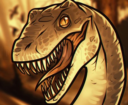 Динозавры арт