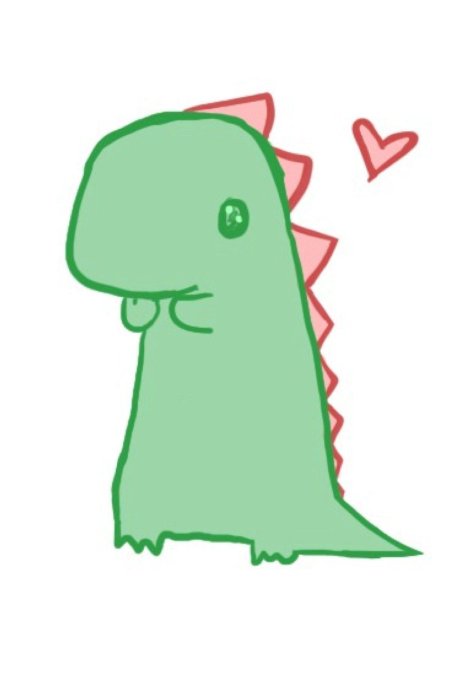 Милый динозаврик