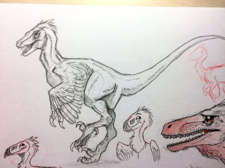 Ютараптор скетч
