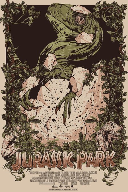 Парк юрского периода постер фильма
