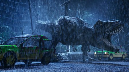 Парк юрского периода затерянный мир тираннозавр