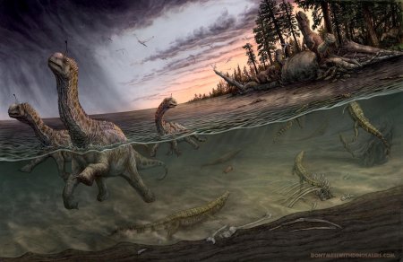 Джон сиббик палеохудожник аллозавр