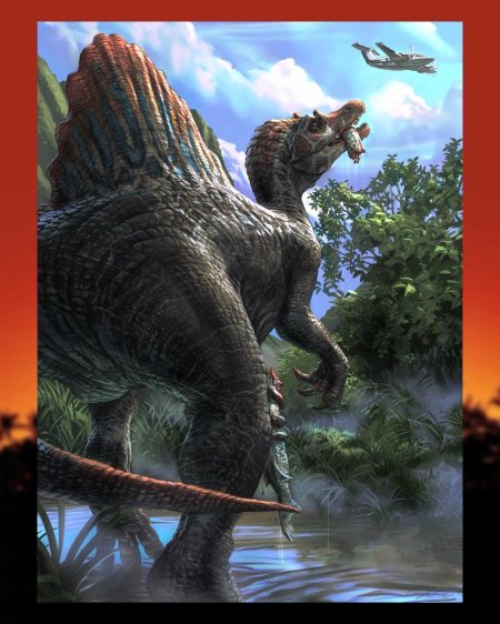Спинозавр мир юрского периода 3