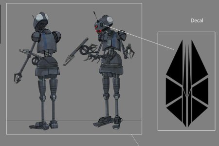 Дроид звездные войны концепт арт