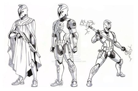 Раскраски звёздные войны клоны