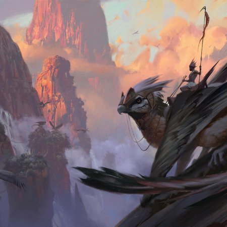 Ездовой грифон в фэнтези