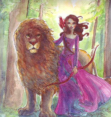 Лев аслан хроники нарнии арт