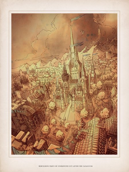 Хроники 3 варкрафт город