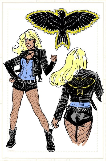 Дина лэнс чёрная канарейка