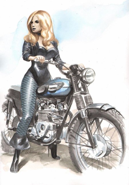 Чёрная канарейка dc