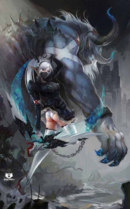 Воительница фэнтези