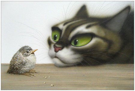 Владимир стахеев художник коты