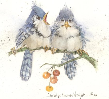 Каролин шорс райт акварели