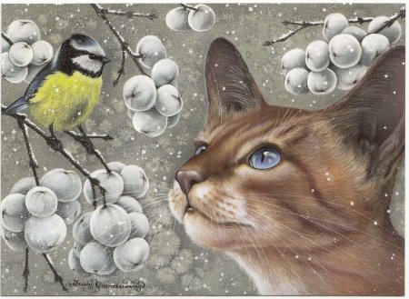 Ирина гармашова зимние коты