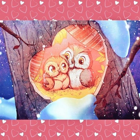 Влюбленные совушки