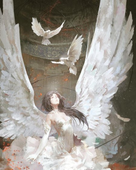 Картины с ангелами