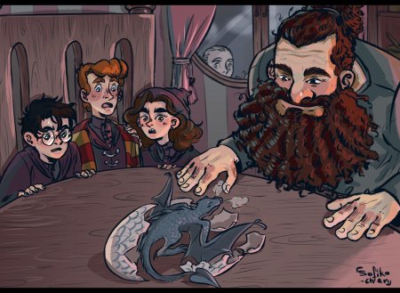 Иллюстрации гарри поттер