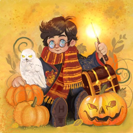 Гарри поттер илюстраци