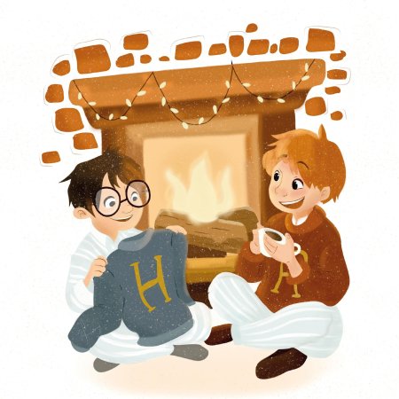 Иллюстрации гарри поттер