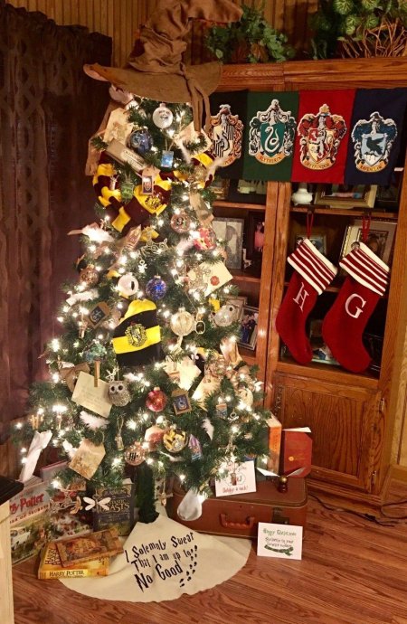 Елка гарри поттер новогодняя