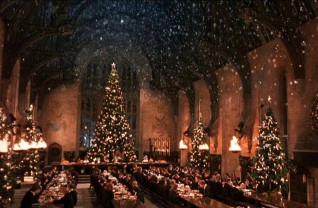 Гарри поттер большой зал хогвартса