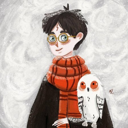 Гарри поттер букля арт