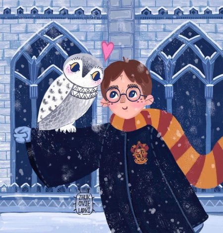 Гарри поттер risunok