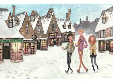 Гарри поттер иллюстрации