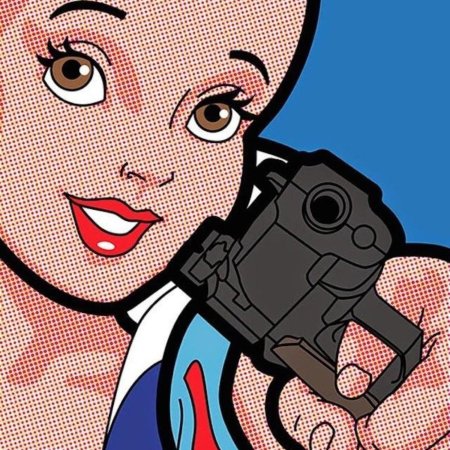 В стиле комикс