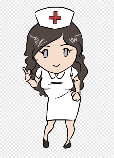Медсестра мультяшная
