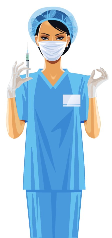 Медсестра рисунки