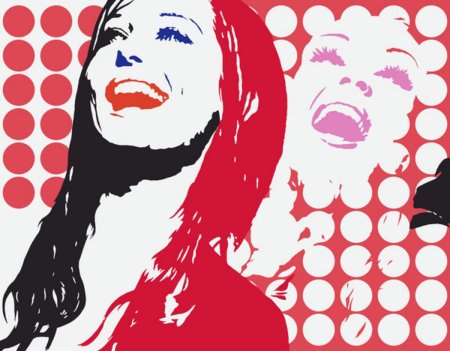 В стиле поп арт