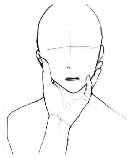 Поза для рисования