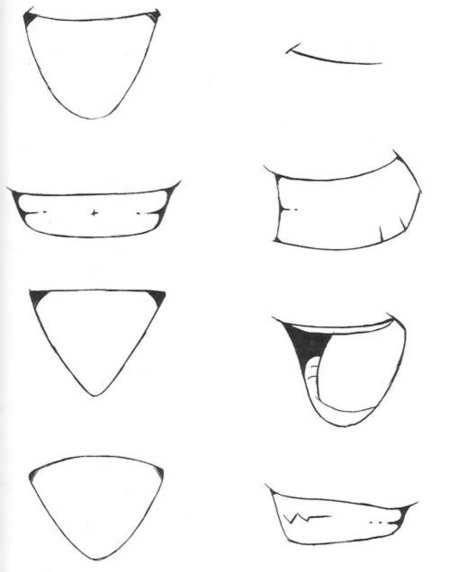 Рот для рисования