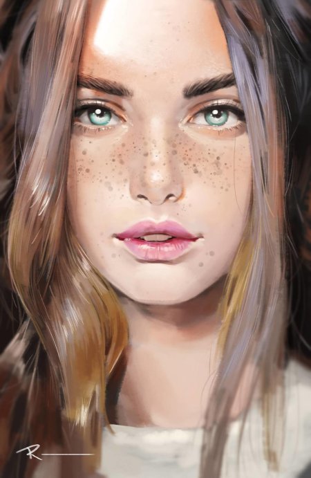 Портрет девушек