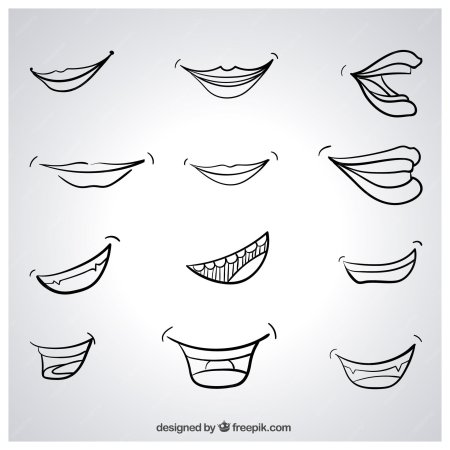 Улыбка для рисования