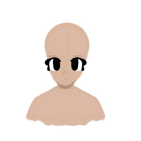 Манекен аниме для рисования