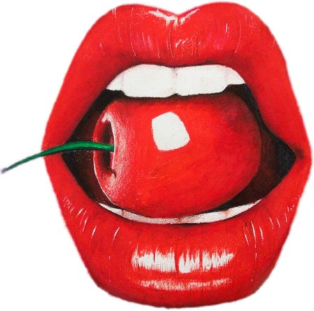 Рисунок губы