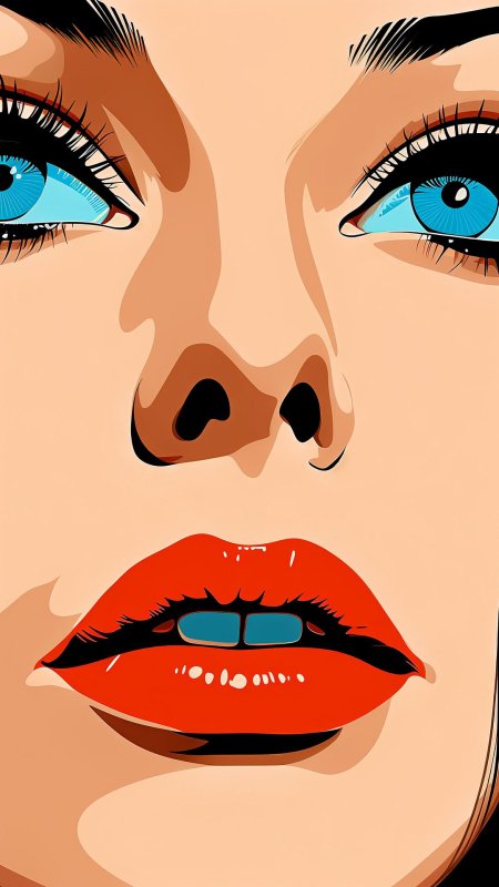 В стиле поп арт