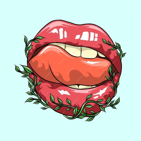 Губы с перчиком