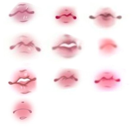 Губы референс