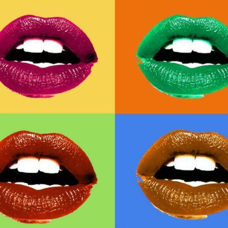 Энди уорхол губы