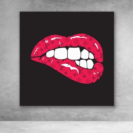 Поп арт губы