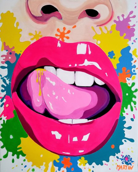 Поп арт картина