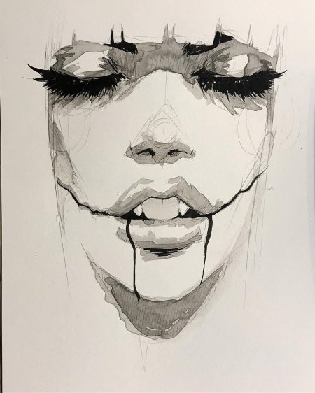 Наброски рисунков