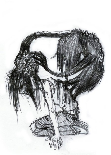 Рисунки депрессивные
