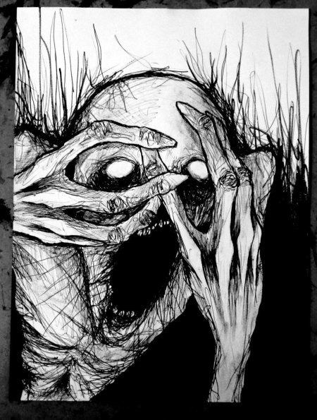 Страшные рисунки